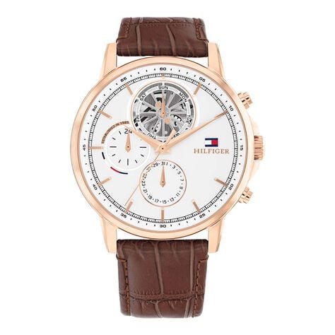 Montre Tommy Hilfiger Stewart Blanc - Fête des pères Homme | Marc Orian