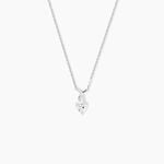 Collier Avalon Argent Blanc Oxyde De Zirconium - Colliers avec pierres Femme | Marc Orian