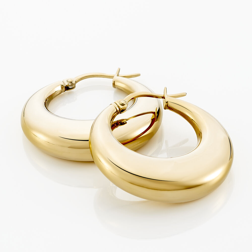 Cr&eacute;oles Creolia Acier Jaune - Cr&eacute;oles Femme | Marc Orian