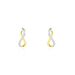 Boucles D'oreilles Puces Osanna Or Jaune Diamants - Puces Femme | Marc Orian