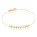 Bracelet Fabrizia Plaqué Or Jaune Oxyde De Zirconium - Bracelets chaînes Femme | Marc Orian