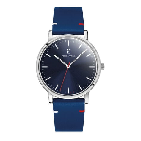 Montre Pierre Lannier Essential Bleu - Montres &eacute;tanches Homme | Marc Orian