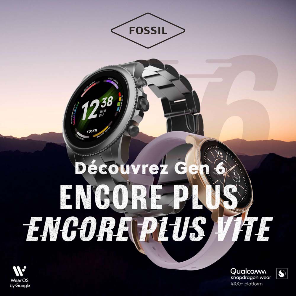 Montre Connectée Fossil Gen 6 - Montres connectées Homme | Marc Orian