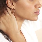 Cr&eacute;oles Lenna Torsad&eacute;e Plaqu&eacute; Or Jaune - Cr&eacute;oles Femme | Marc Orian