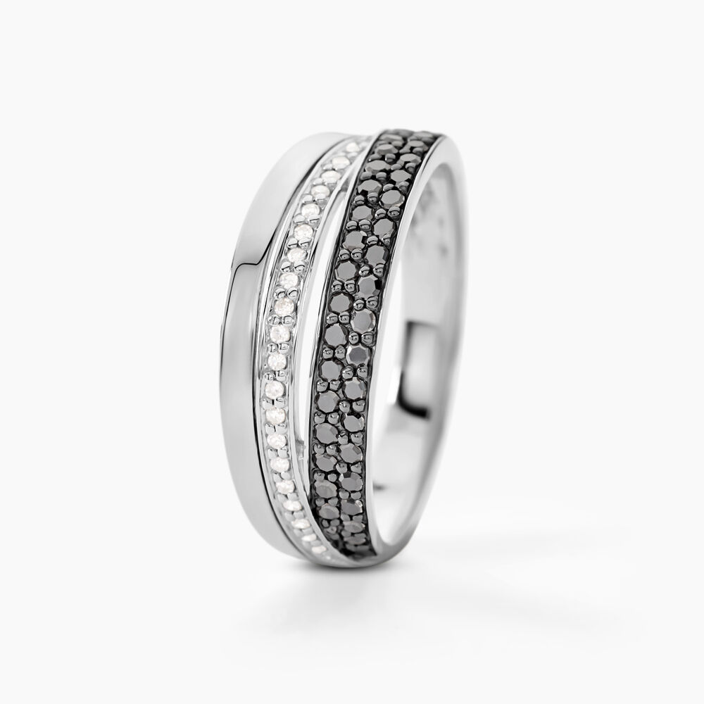 Bague Virginie Or Blanc Diamant - Bagues pierres précieuses Femme | Marc Orian