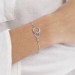 Bracelet Argent Blanc Paranae - Bracelets fantaisie Femme | Marc Orian