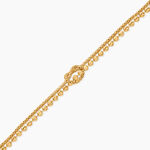 Bracelet Damaris Argent Dor&eacute; A L'Or 750/1000 - Bracelets cha&icirc;nes Femme | Marc Orian