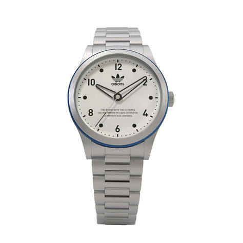 Montre Adidas Code Three Argenté - Montres classiques Homme | Marc Orian