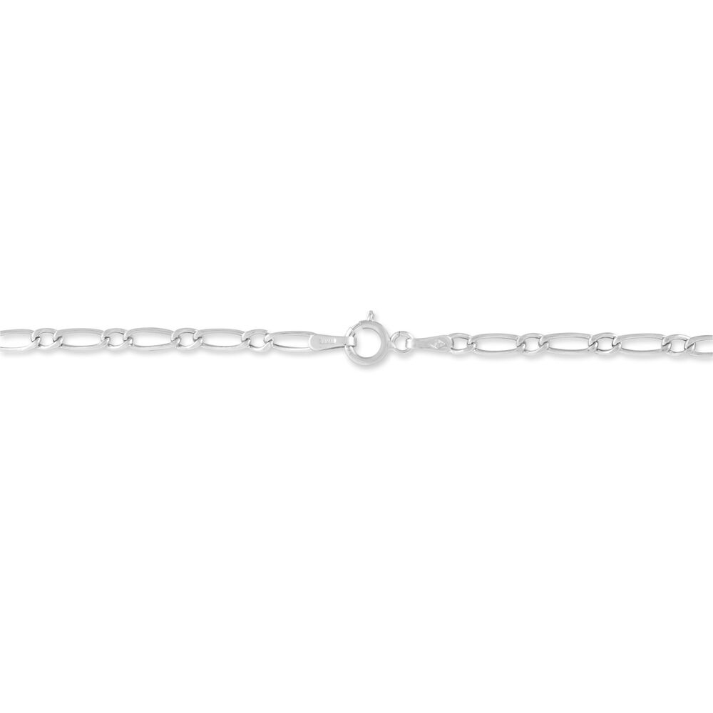 Bracelet Ophelio Maille Alternee 1/1 Or Blanc - Bracelets mailles Femme | Marc Orian