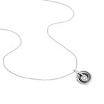 Collier Ina Argent Blanc C&eacute;ramique Et Oxyde De Zirconium - Colliers avec pierres Femme | Marc Orian