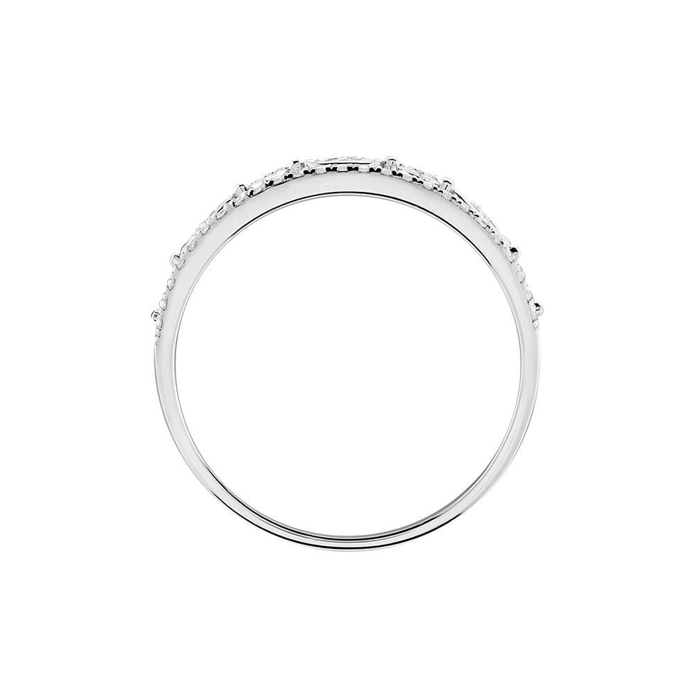Bague Veca Or Blanc Diamant - Bagues pierres pr&eacute;cieuses Femme | Marc Orian