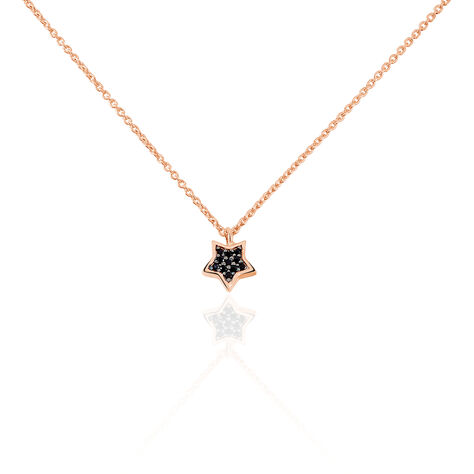 Collier Kathalyne Argent Rose Oxyde De Zirconium - Colliers Femme | Marc Orian