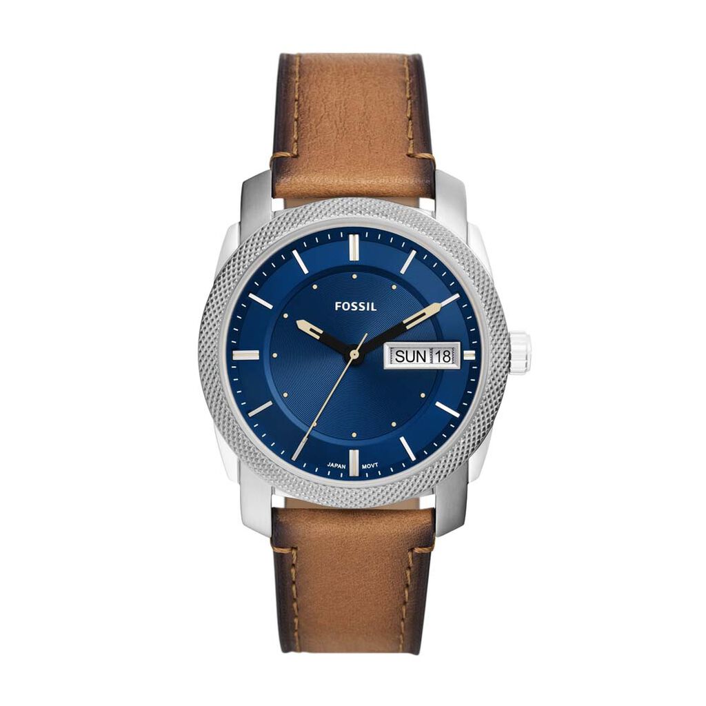 Montre Fossil Machine Bleu - Montres &eacute;tanches Homme | Marc Orian