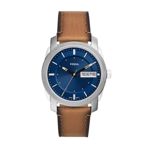 Montre Fossil Machine Bleu - Montres &eacute;tanches Homme | Marc Orian