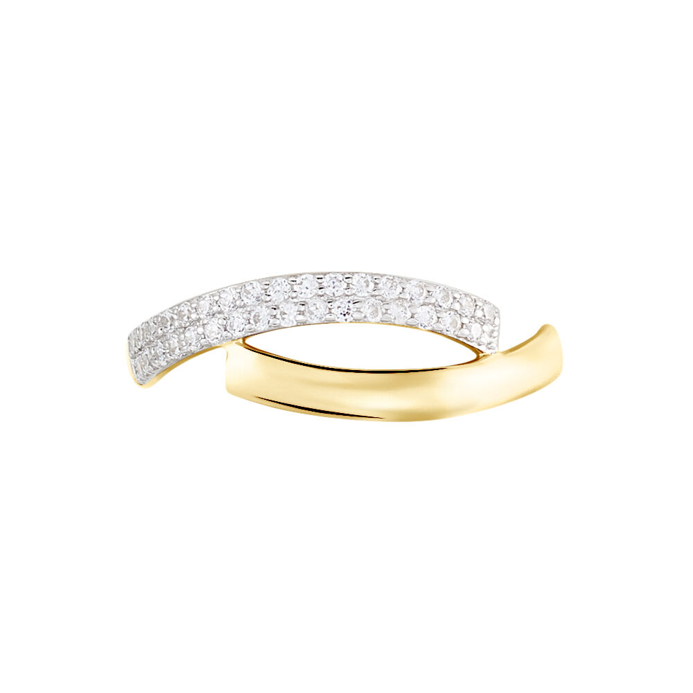 Bague Vero Or Jaune Oxyde De Zirconium - Bagues avec pierre Femme | Marc Orian