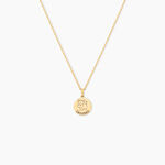 Pendentif Jannila Zodiaque Or Jaune - Bijoux personnalis&eacute;s Enfant | Marc Orian
