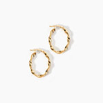 Cr&eacute;oles Falbala Or Jaune - Cr&eacute;oles Femme | Marc Orian