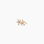Boucles D'Oreilles Puces Egle Or Jaune Oxyde De Zirconium - Puces Femme | Marc Orian