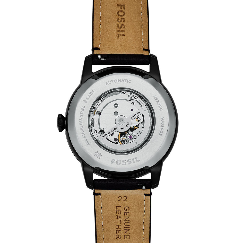 Montre Fossil Townsman C&oelig;ur Battant Noir - Montres automatiques Homme | Marc Orian