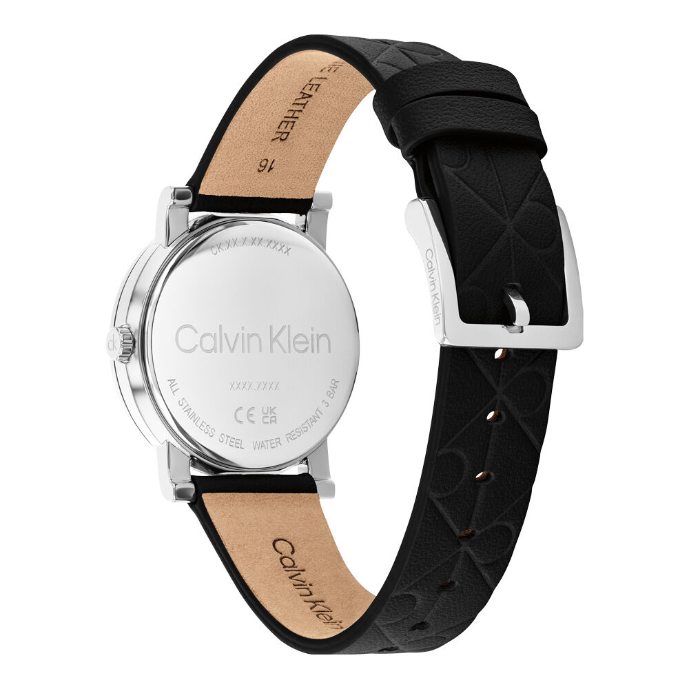 Montre Calvin Klein Monogram Noir - Nouveautés Femme | Marc Orian