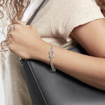 Bracelet Madison Argent Blanc - Bracelets fantaisie Femme | Marc Orian