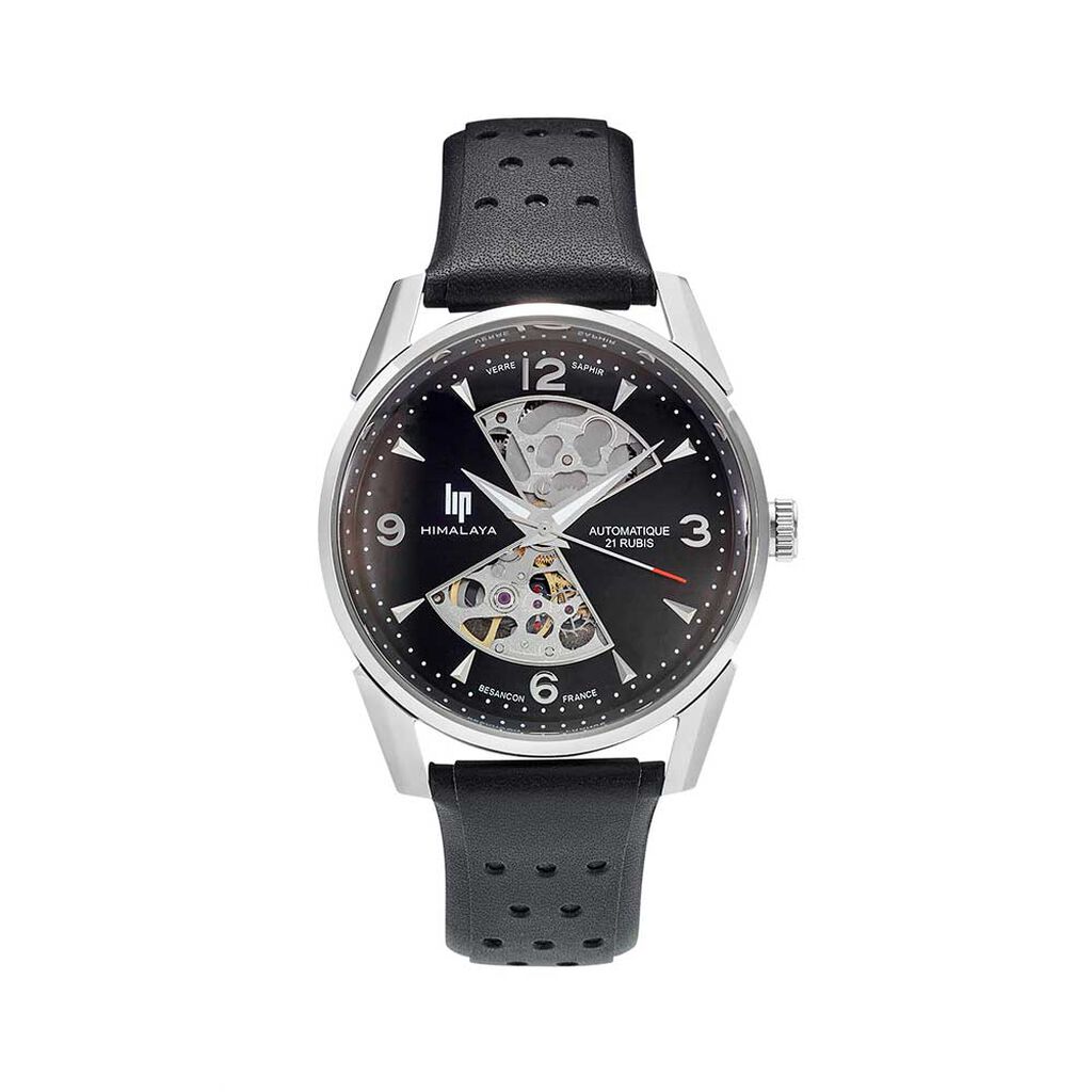 Montre Lip Himalaya Sablier 40 Noir - Montres automatiques Homme | Marc Orian
