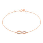 Bracelet Amita Argent Rose Oxyde De Zirconium - Bracelets fantaisie Femme | Marc Orian