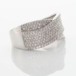 Bague Elyne Or Blanc Diamant - Parures de mariage Femme | Marc Orian