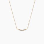 Collier Brannon Or Jaune Oxyde De Zirconium - Colliers avec pierres Femme | Marc Orian