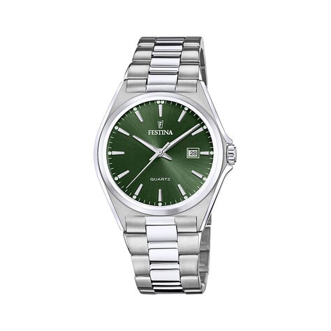 Montre Festina Classics 40 Vert - Montres &eacute;tanches Homme | Marc Orian