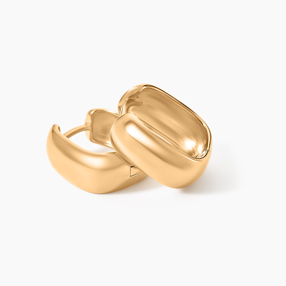 Cr&eacute;oles Gipsa Plaqu&eacute; Or Jaune - Cr&eacute;oles Femme | Marc Orian