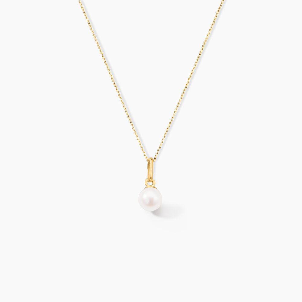 Pendentif Lenonie Or Jaune Perle De Culture - Parures de mariage Femme | Marc Orian