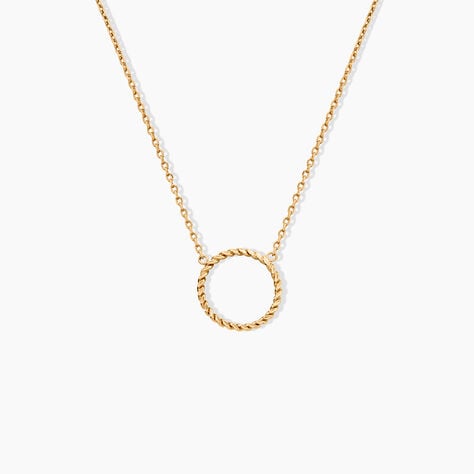 Collier Louva Plaqu&eacute; Or Jaune - Colliers fantaisie Femme | Marc Orian