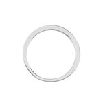 Alliance Rhea Or Blanc Diamant - Alliances avec pierres Femme | Marc Orian