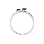 Bague Sienna Or Blanc Saphir - Bagues vintage Femme | Marc Orian
