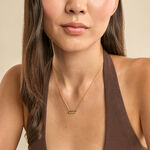 Collier Eloria Or Jaune Emeraude - Colliers avec pierres Femme | Marc Orian