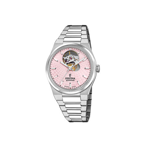 Montre Festina Swiss Made Automatic 35 Rose - Montres automatiques Femme | Marc Orian