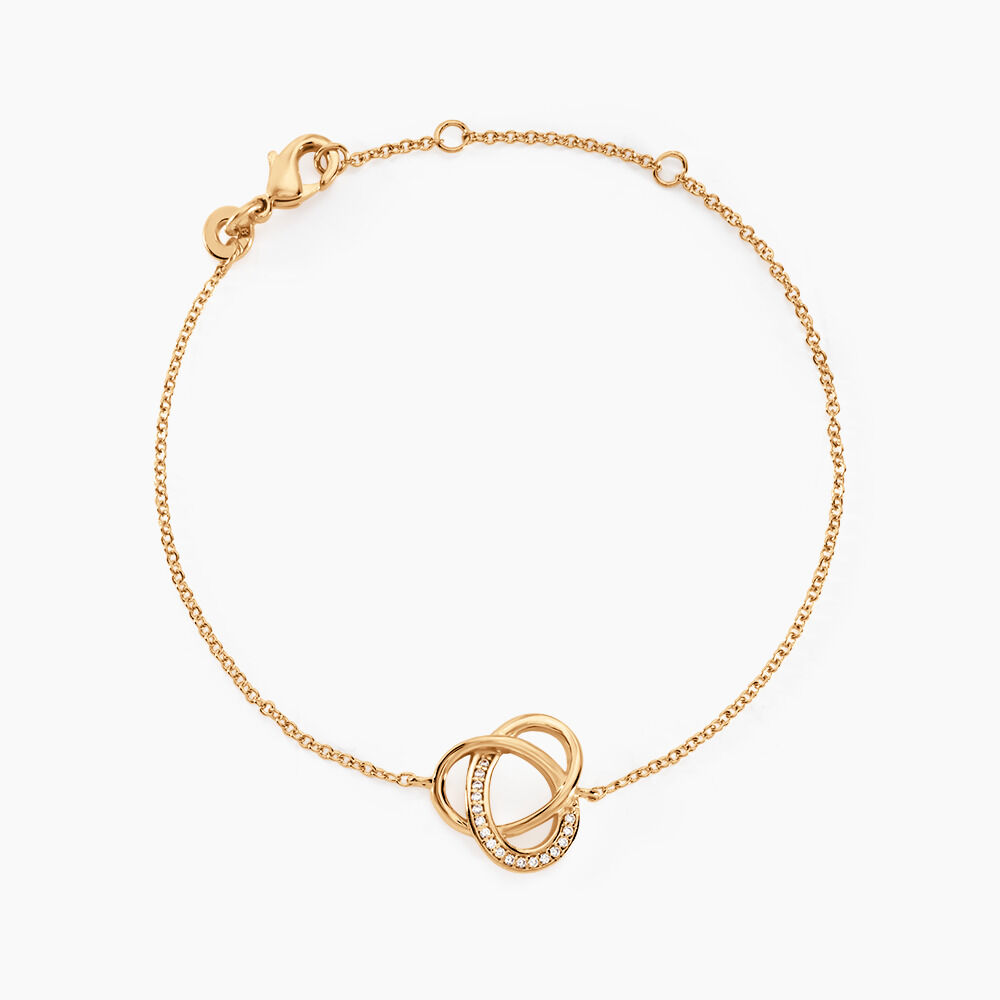 Bracelet Plaqu&eacute; Or Henia Oxydes De Zirconium - Bracelets fantaisie Femme | Marc Orian