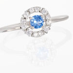 Bague Solitaire Carren Argent Blanc Oxyde De Zirconium - Bijoux fantaisie Femme | Marc Orian