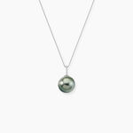 Collier Semi-baroque Or Blanc Perle De Culture De Tahiti - Colliers avec pierres Femme | Marc Orian
