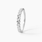 Bague Lilibeth Argent Blanc - Bijoux fantaisie Femme | Marc Orian