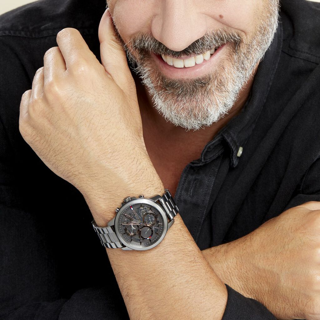Montre Tommy Hilfiger Gris - Montres Homme | Marc Orian