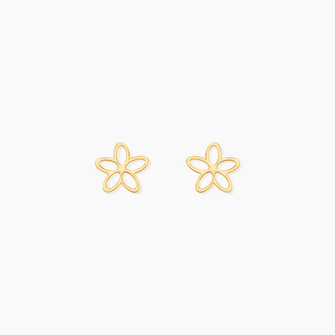 Boucles D'Oreilles Puces Barbie Or Jaune - Puces Femme | Marc Orian