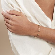 Bracelet Jonc Davina Boules Or Jaune - Bracelets jonc Femme | Marc Orian