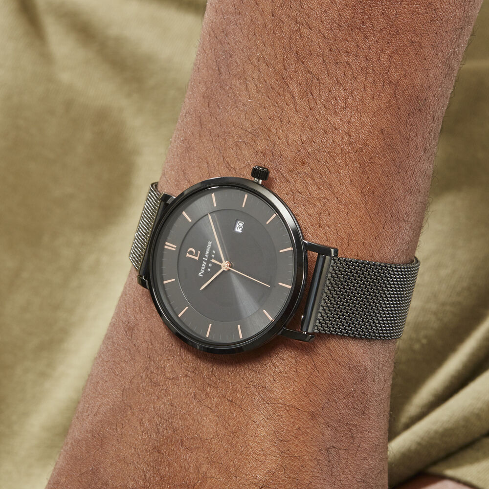 Montre Pierre Lannier Inti Noir - Montres classiques Homme | Marc Orian