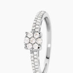 Bague Julia Or Blanc Diamant - Bagues pierres pr&eacute;cieuses Femme | Marc Orian