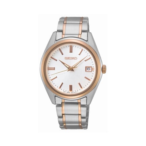 Montre Seiko Classique Blanc - Montres classiques Homme | Marc Orian