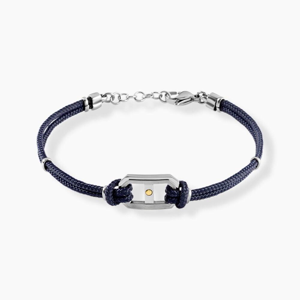 Bracelet Naturel Cordon Bleu - Bracelets cordons Homme | Marc Orian