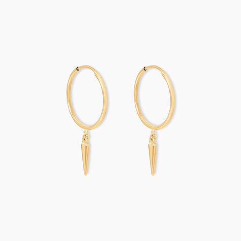 Cr&eacute;oles Pich Or Jaune - Boucles d'oreilles pampille Femme | Marc Orian