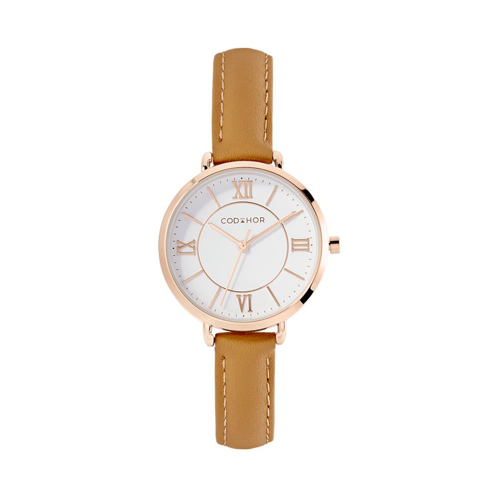 Montre Codhor Lena Blanc - Montres classiques Femme | Marc Orian